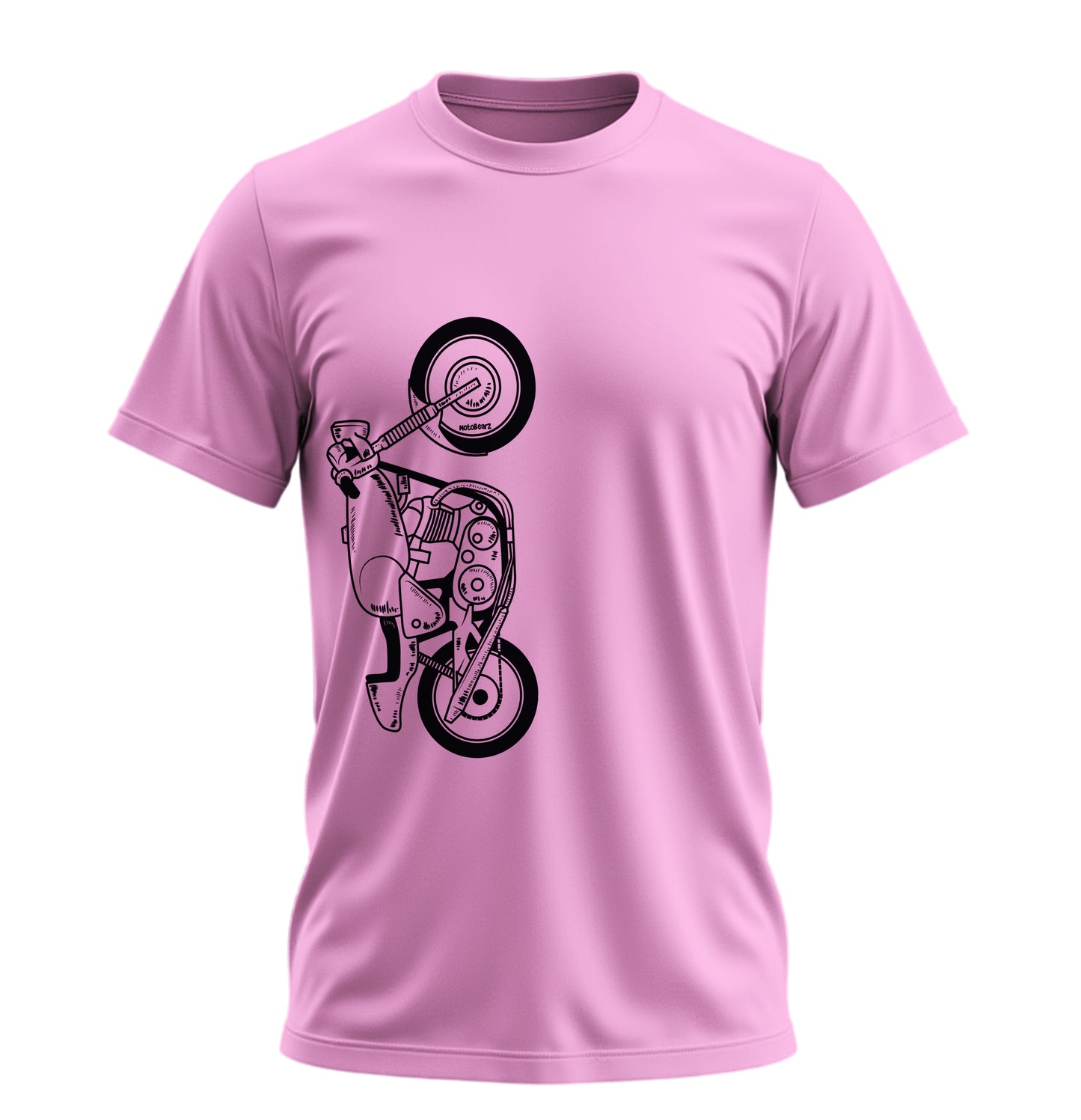 The Classic Shadow Fang  - 10 Farklı Renk - Unisex Rahat Kalıp Baskılı Tişört - Moto Garage Collection