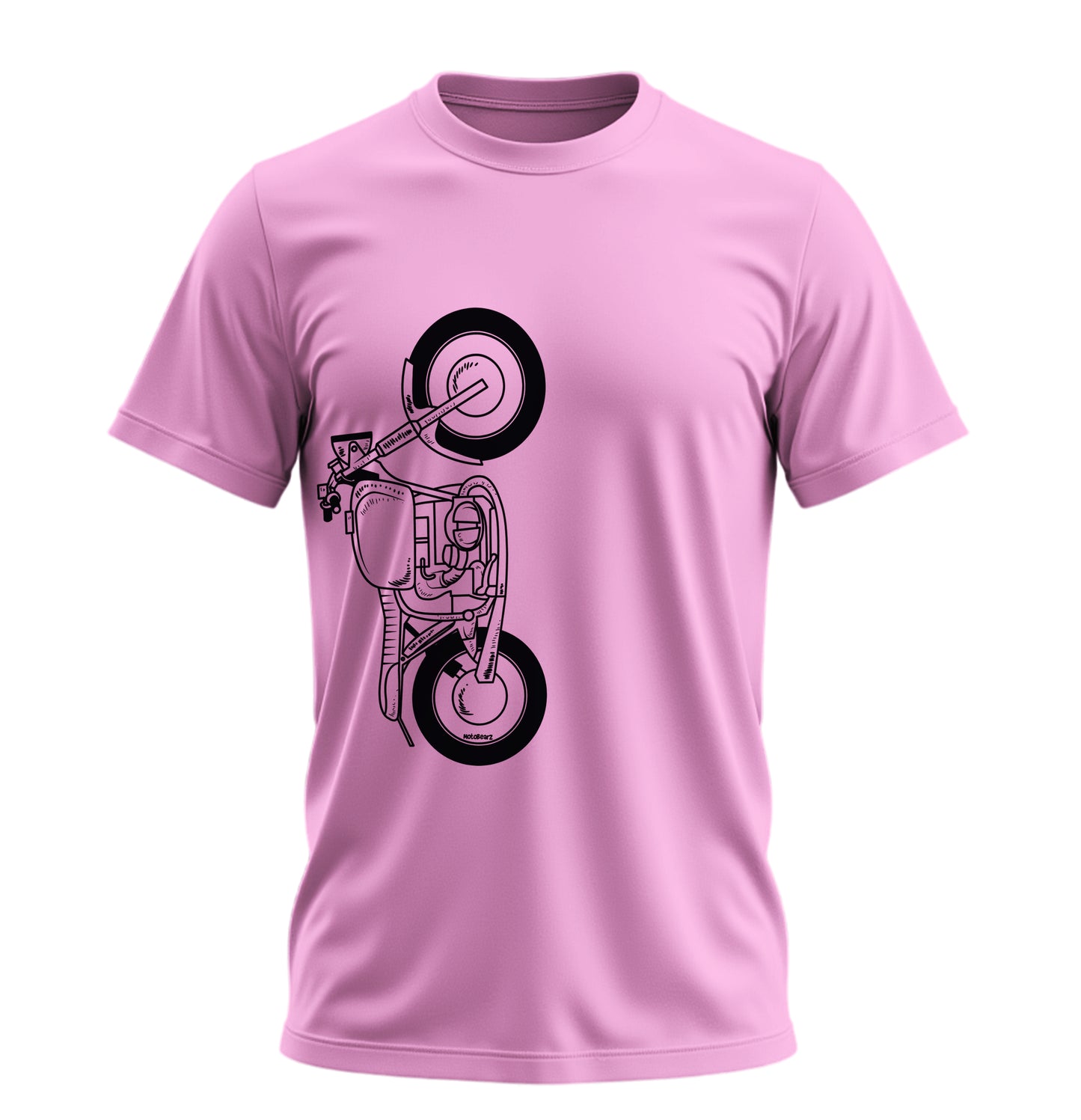 The Classic Crimson Vulture  - 10 Farklı Renk - Unisex Rahat Kalıp Baskılı Tişört - Moto Garage Collection