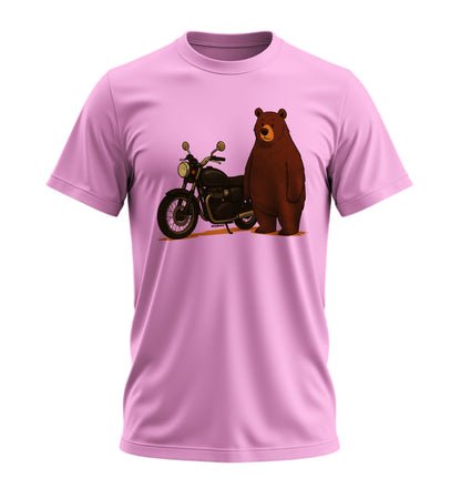 Calm BearZ - 10 Farklı Renk - Unisex Rahat Kalıp Baskılı Tişört - BearZ Collection
