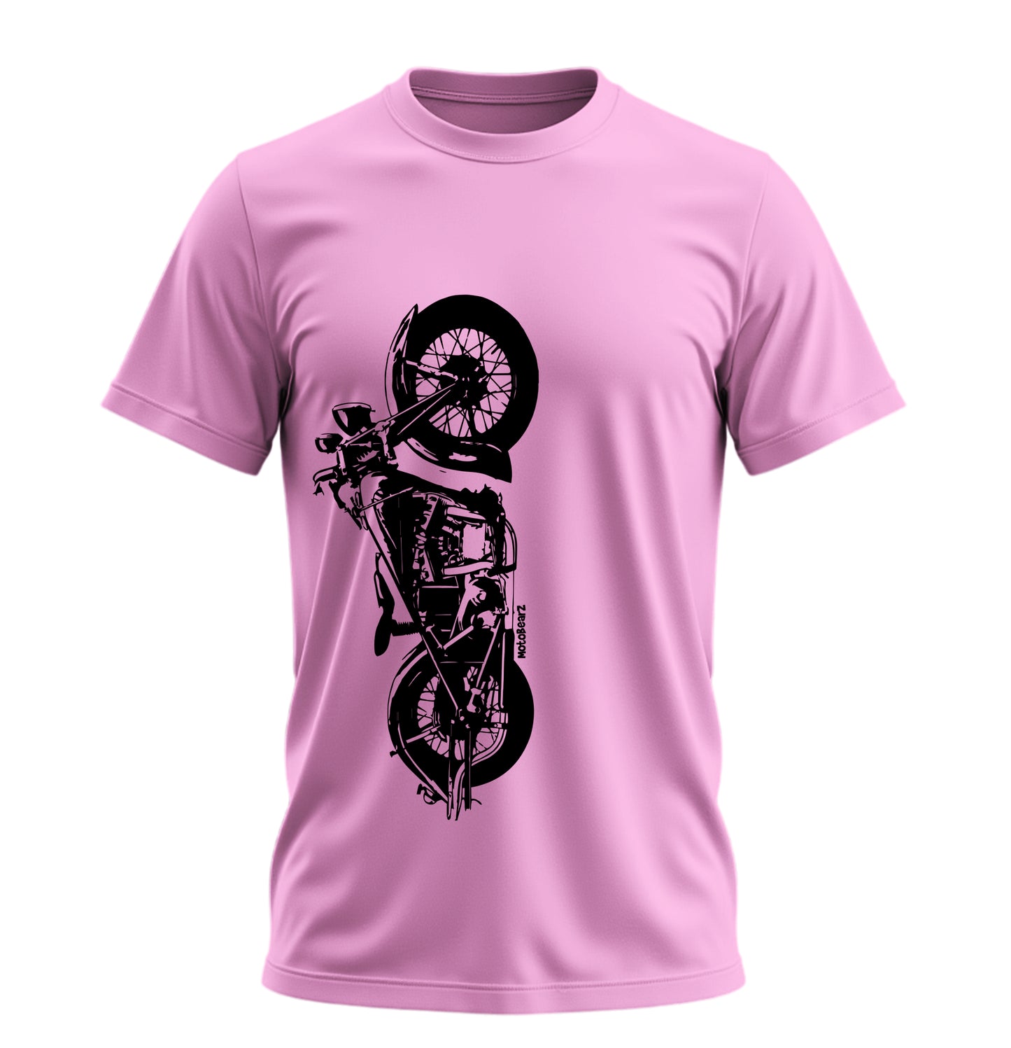 The Classic Midnight Bison - 10 Farklı Renk - Unisex Rahat Kalıp Baskılı Tişört - Moto Garage Collection