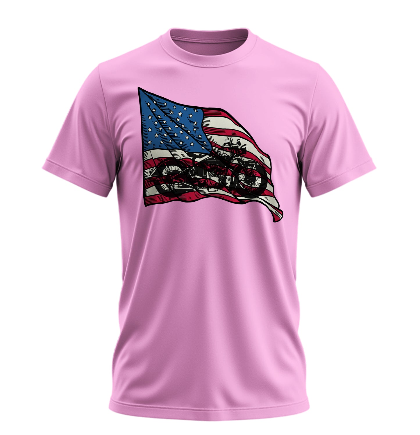 American Chopper - 10 Farklı Renk - Unisex Rahat Kalıp Baskılı Tişört - Moto Garage Collection