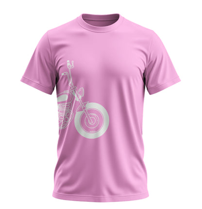 The Classic Voodoo Torque - Unisex Rahat Kalıp Baskılı Tişört - Moto Garage Collection