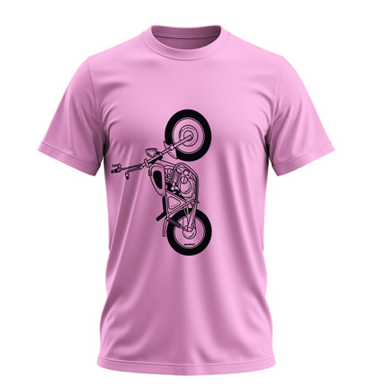 The Classic Steel Nomad  - 10 Farklı Renk - Unisex Rahat Kalıp Baskılı Tişört - Moto Garage Collection