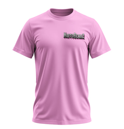 MotoBearZ Concrete - 10 Farklı Renk - Unisex Rahat Kalıp Baskılı Tişört - Regular Tişört Collection