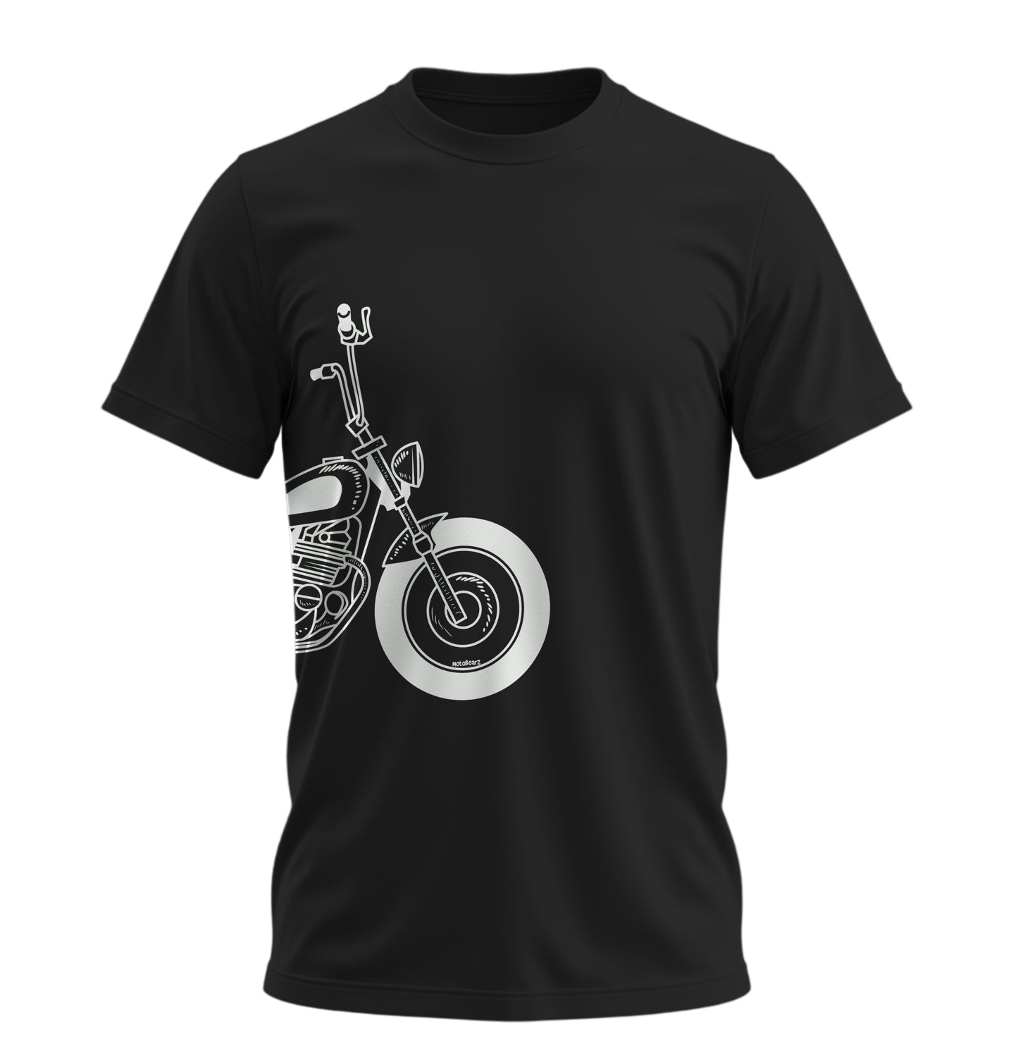 The Classic Voodoo Torque - Unisex Rahat Kalıp Baskılı Tişört - Moto Garage Collection