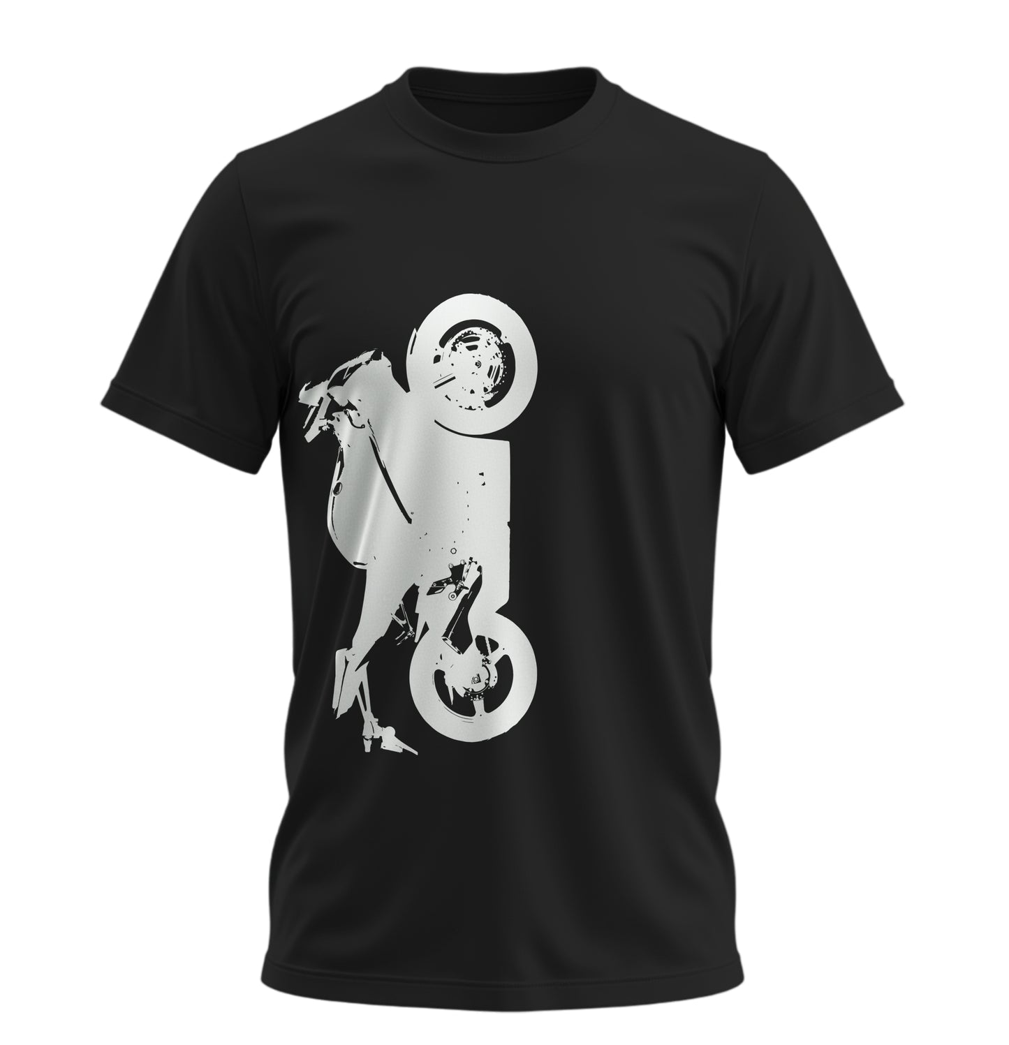 Blaze Serpent Racing Motosiklet  - 10 Farklı Renk - Unisex Rahat Kalıp Baskılı Tişört - Moto Garage Collection