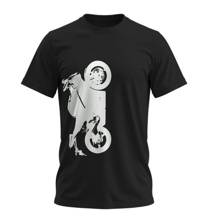 Blaze Serpent Racing Motosiklet  - 10 Farklı Renk - Unisex Rahat Kalıp Baskılı Tişört - Moto Garage Collection