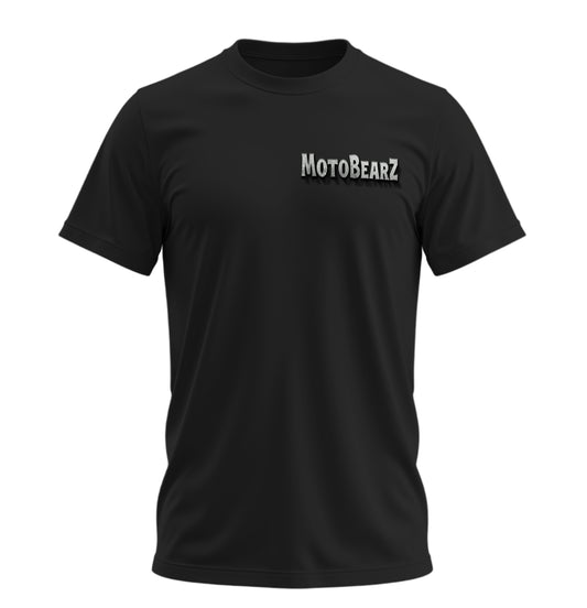 MotoBearZ Concrete - 10 Farklı Renk - Unisex Rahat Kalıp Baskılı Tişört - Regular Tişört Collection