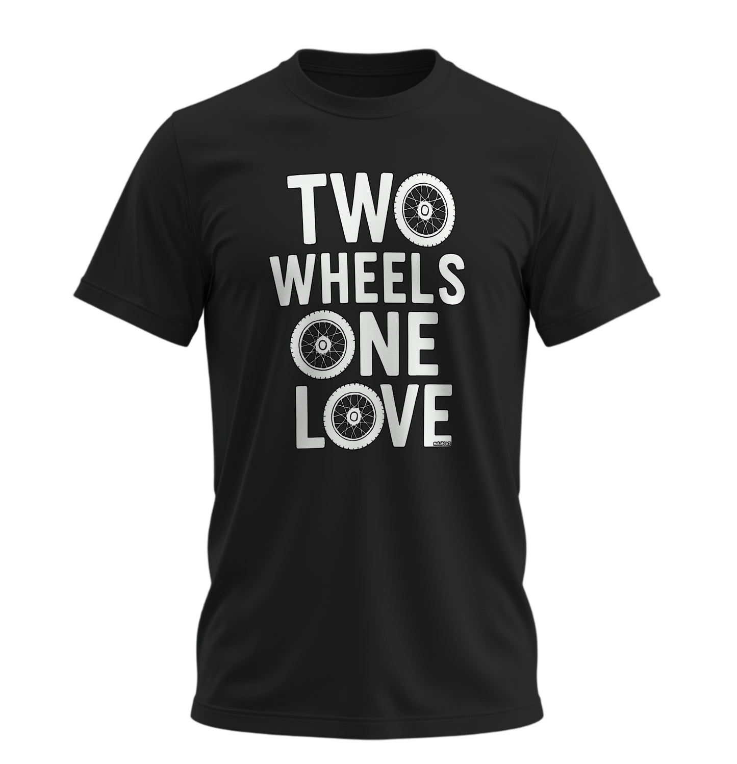 İki Teker Bir Aşk - 10 Farklı Renk - Unisex Rahat Kalıp Baskılı Tişört - Moto Garage Collection