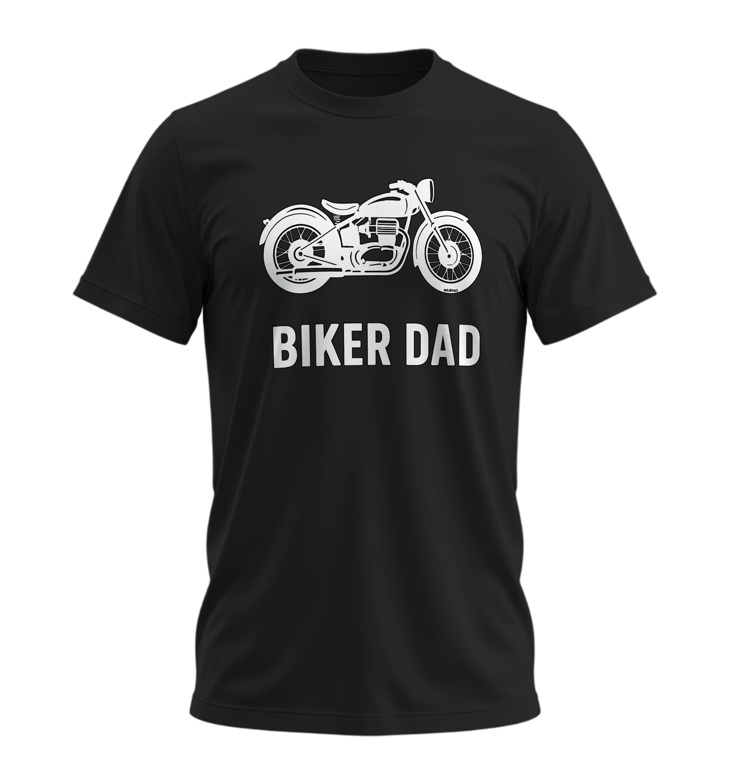 Biker Dad - Motorcu Baba - 10 Farklı Renk - Unisex Rahat Kalıp Baskılı Tişört - Moto Garage Collection