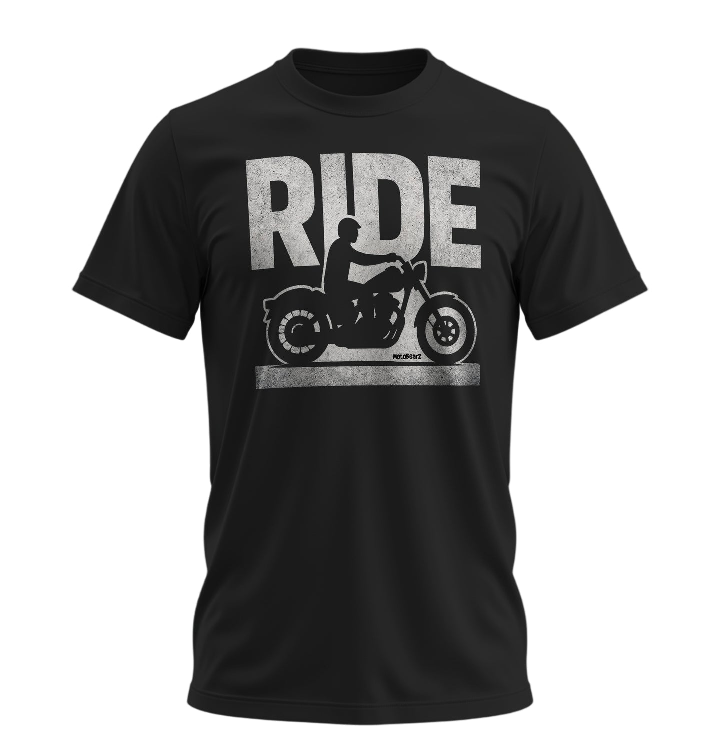 Ride - 10 Farklı Renk - Unisex Rahat Kalıp Baskılı Tişört - Moto Garage Collection