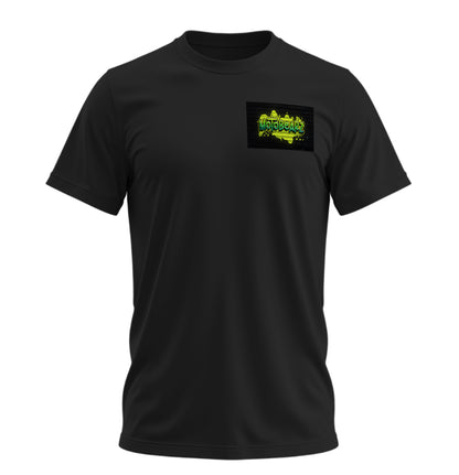 MotoBearZ Sarı Neon Graffiti - 10 Farklı Renk - Unisex Rahat Kalıp Baskılı Tişört - Regular Tişört Collection