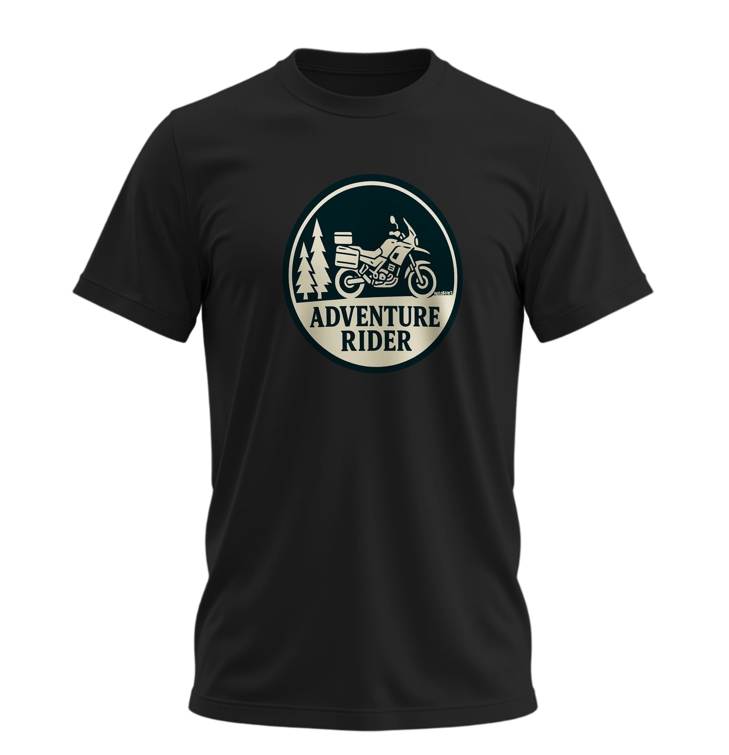 Adventure Rider - Unisex Rahat Kalıp Baskılı Tişört - Moto Garage Collection