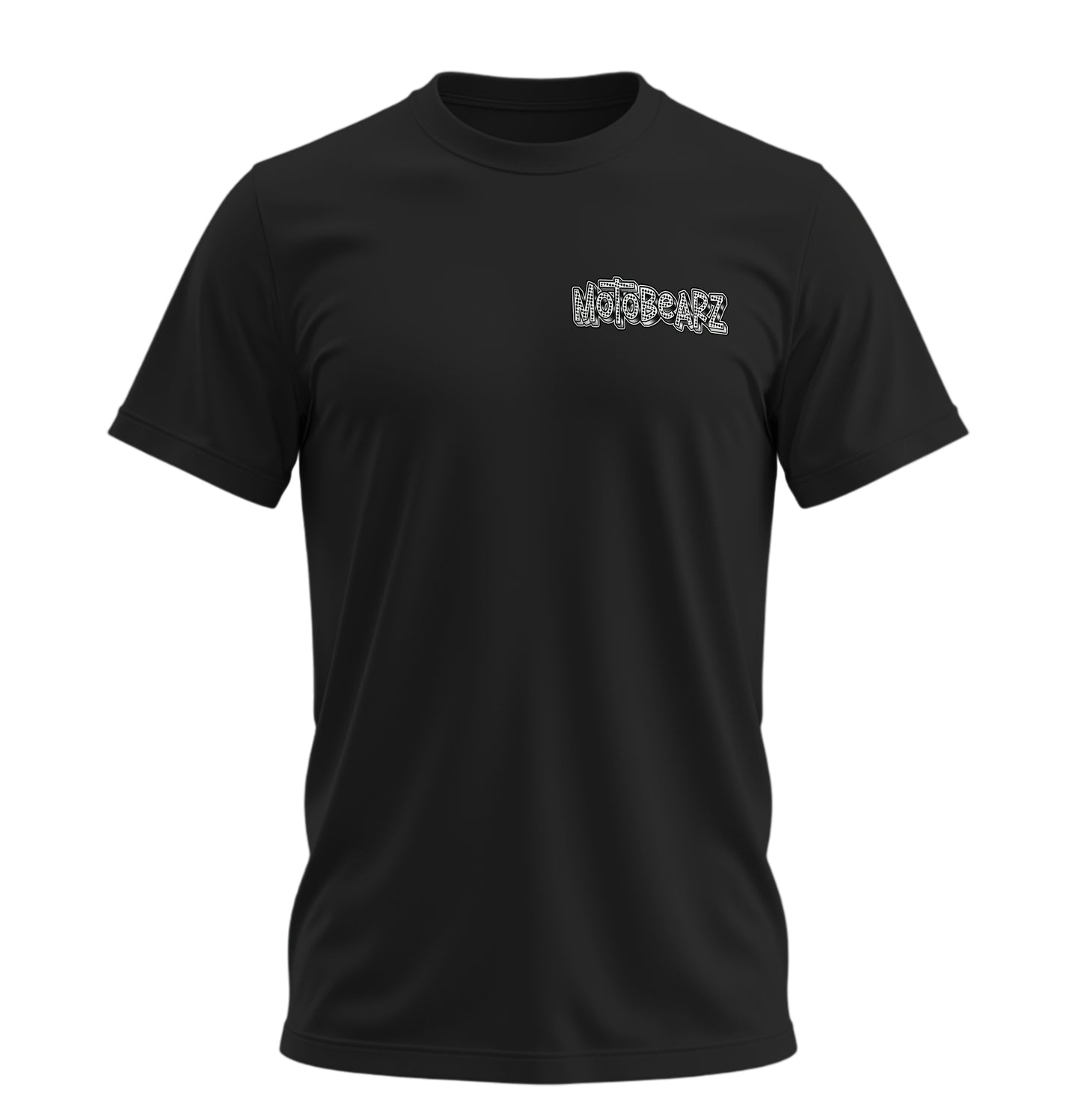 MotoBearZ Siyah Beyaz Graffiti - 10 Farklı Renk - Unisex Rahat Kalıp Baskılı Tişört - Regular Tişört Collection