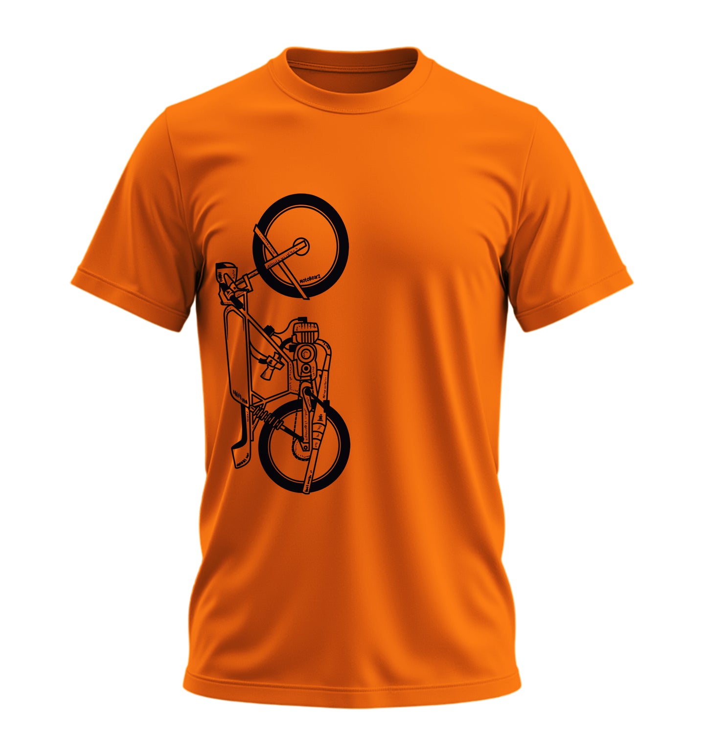 The Classic Iron Howl  - 10 Farklı Renk - Unisex Rahat Kalıp Baskılı Tişört - Moto Garage Collection