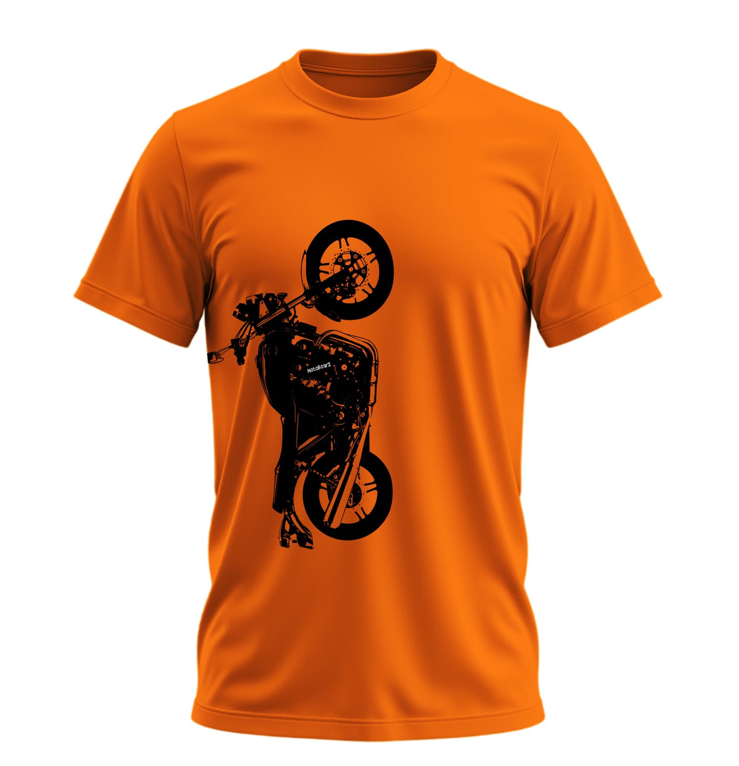 Black Coyote Motosiklet  - 10 Farklı Renk - Unisex Rahat Kalıp Baskılı Tişört - Moto Garage Collection