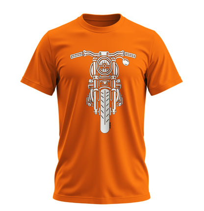 The Classic Ghost Piston  - 10 Farklı Renk - Unisex Rahat Kalıp Baskılı Tişört - Moto Garage Collection