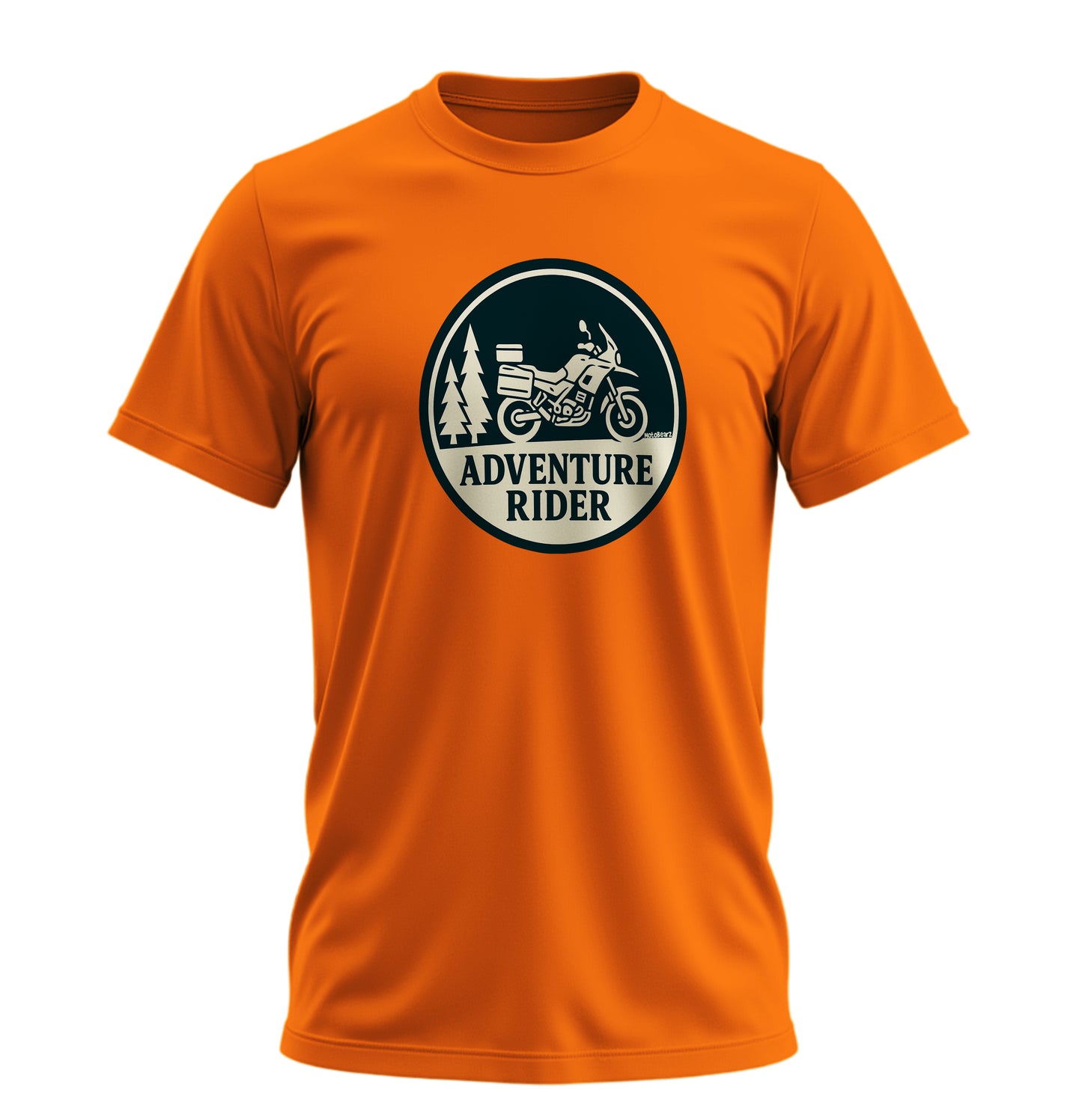 Adventure Rider - Unisex Rahat Kalıp Baskılı Tişört - Moto Garage Collection