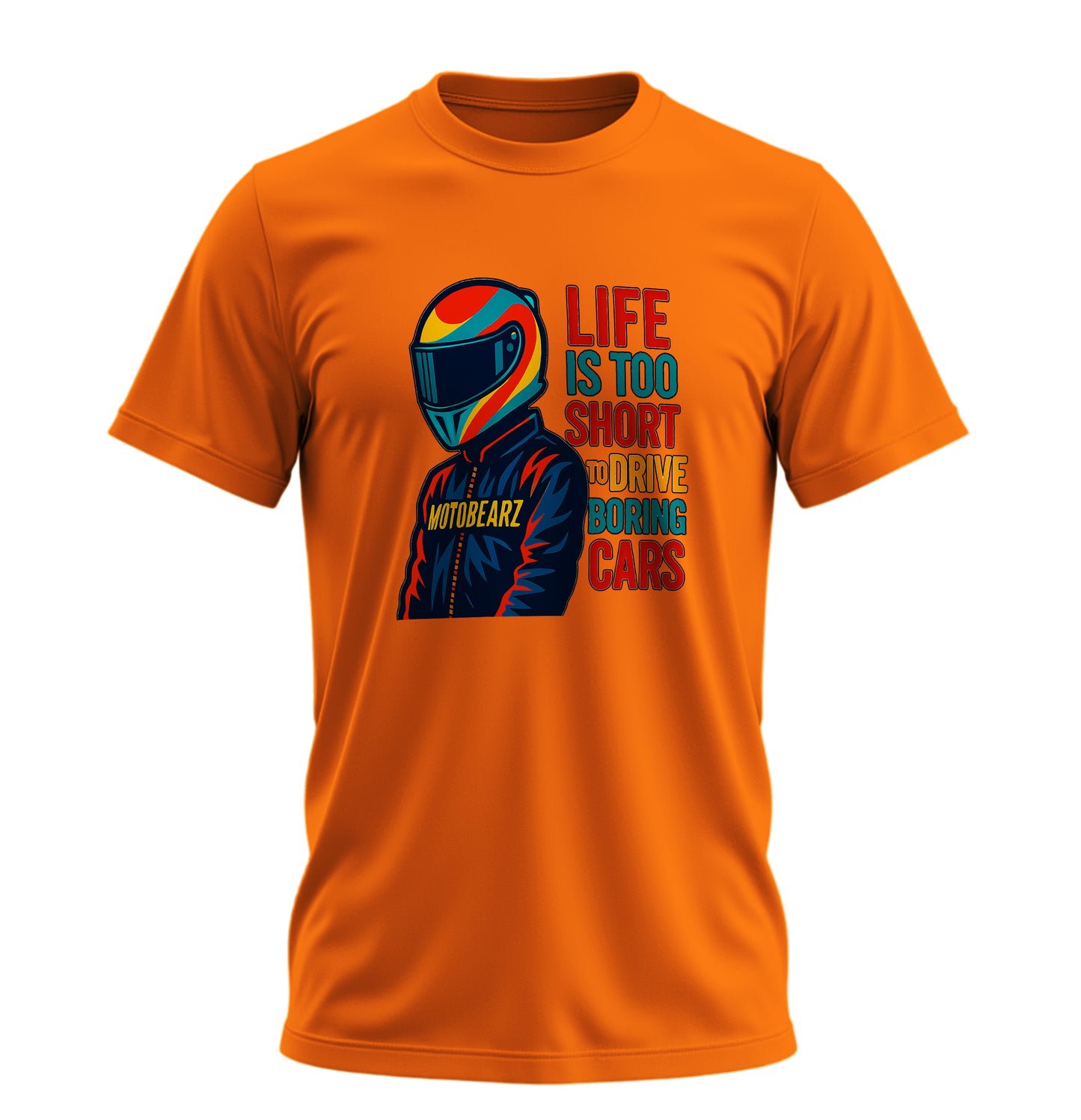 Life is Too Short - 10 Farklı Renk - Unisex Rahat Kalıp Baskılı Tişört - BearZ Collection