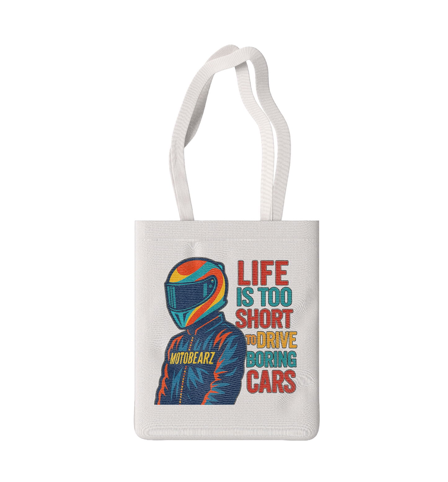 Life is Too Short MotoBearZ Bez Çanta – Tarzını Taşıyan Fonksiyonel Tasarım - Dayanıklı Kumaş