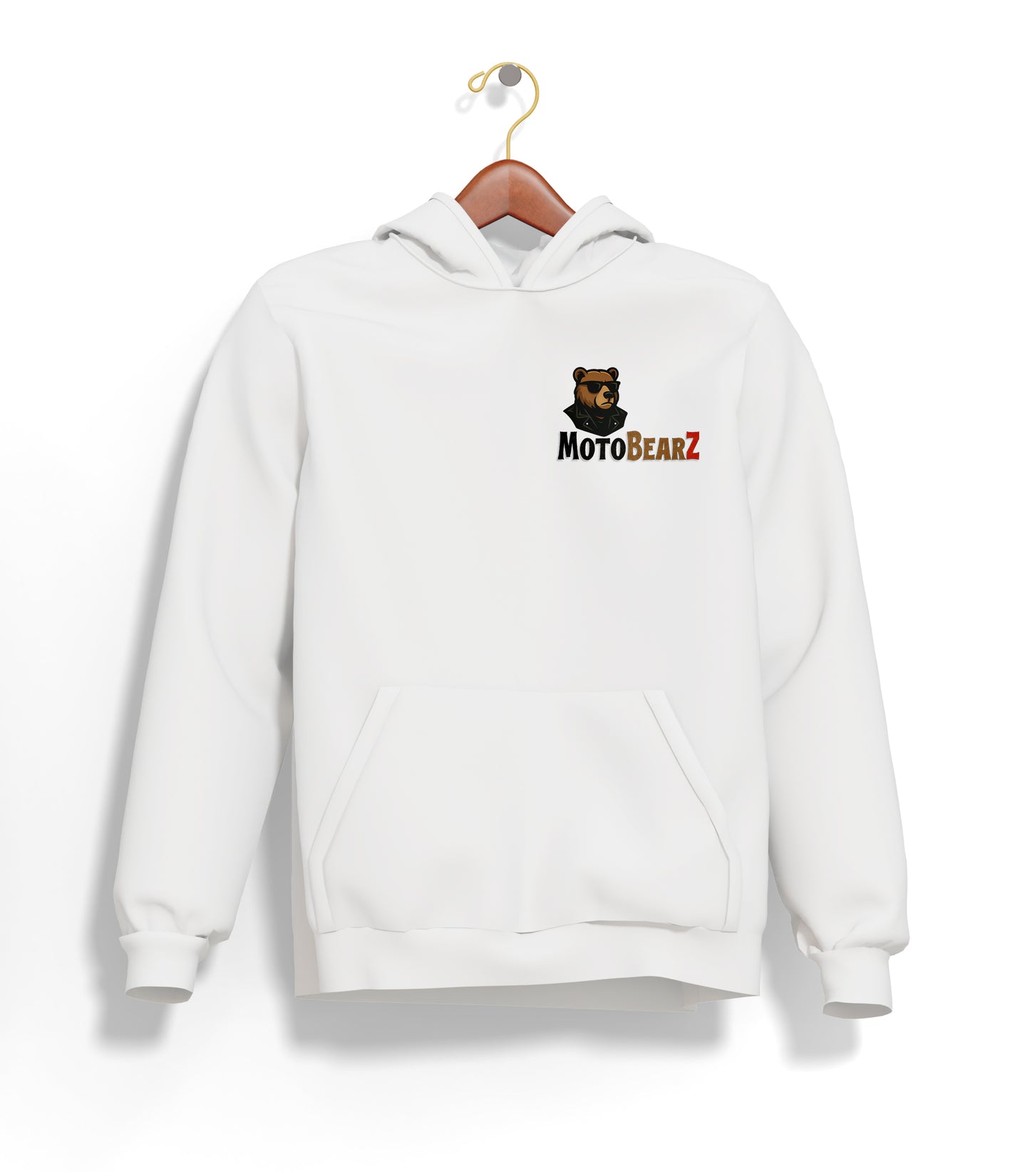 MotoBearZ Classic Hoodie – Şardonlu Kalın Unisex Motosiklet Kapüşonlu Sweatshirt - Hoodie Collection