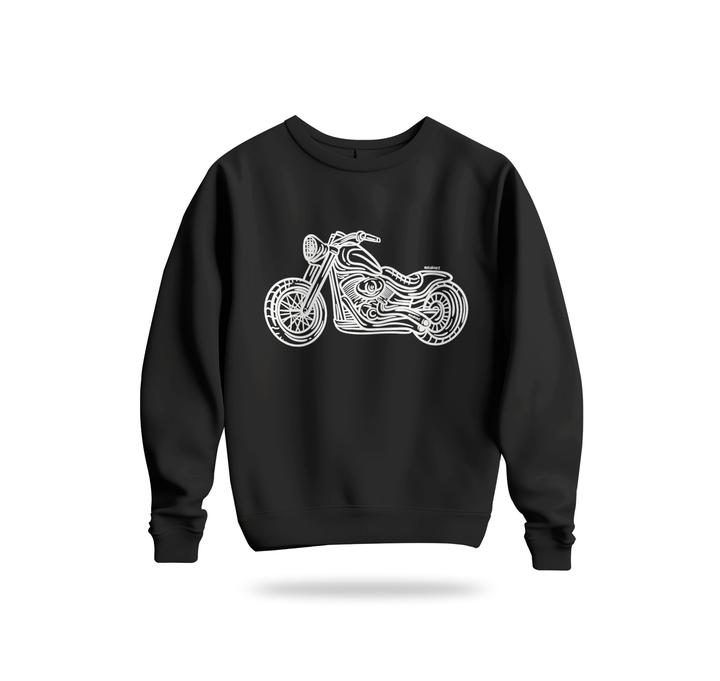 Chopper Line Sweatshirt Baskılı Bisiklet Yaka – Unisex Sweat Collection