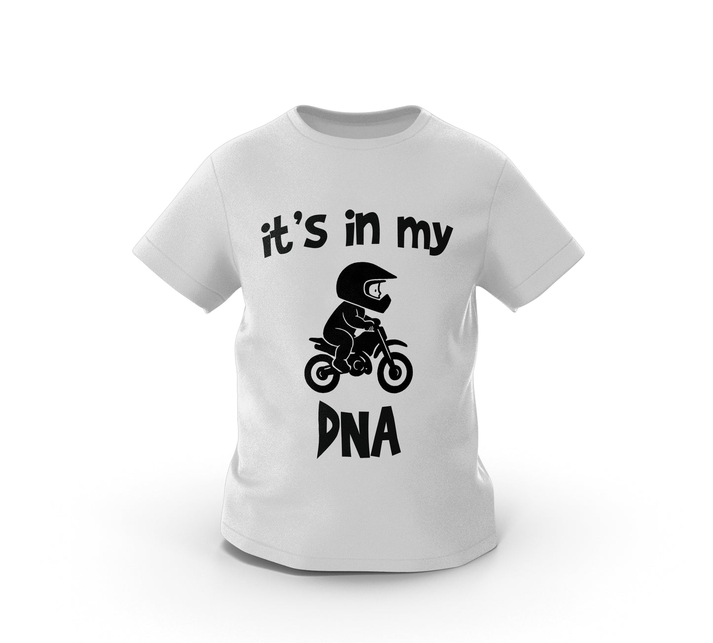 It's in my DNA - DNA'mda var - MotoBearZ Çocuk Tişörtü – Minik Motorculara Özel Tasarım