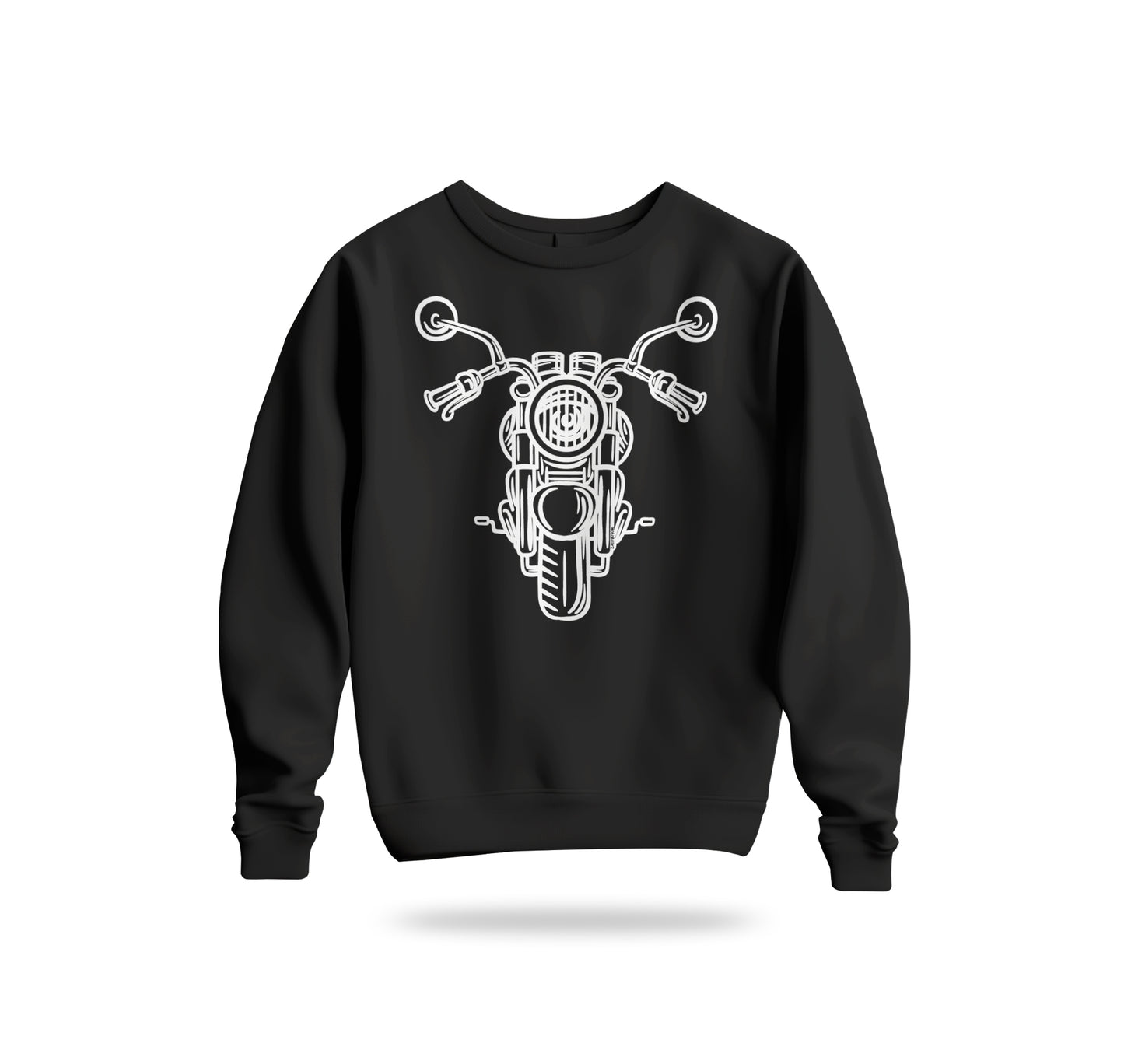 The Classic Ghost Piston Chopper Sweatshirt Baskılı Bisiklet Yaka – Unisex Sweat Collection