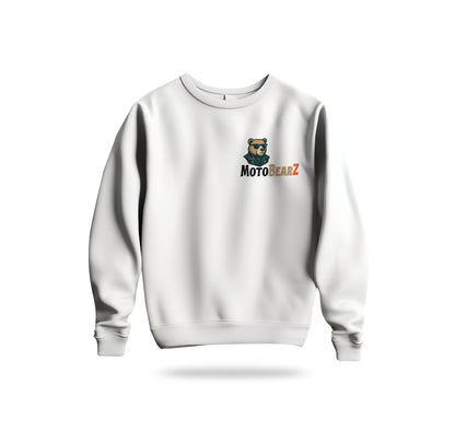 MotoBearZ Classic Sweatshirt Baskılı Bisiklet Yaka – Unisex Sweat Collection