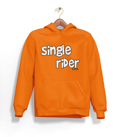 Single Rider Hoodie – Şardonlu Kalın Unisex Motosiklet Kapüşonlu Sweatshirt - Hoodie Collection