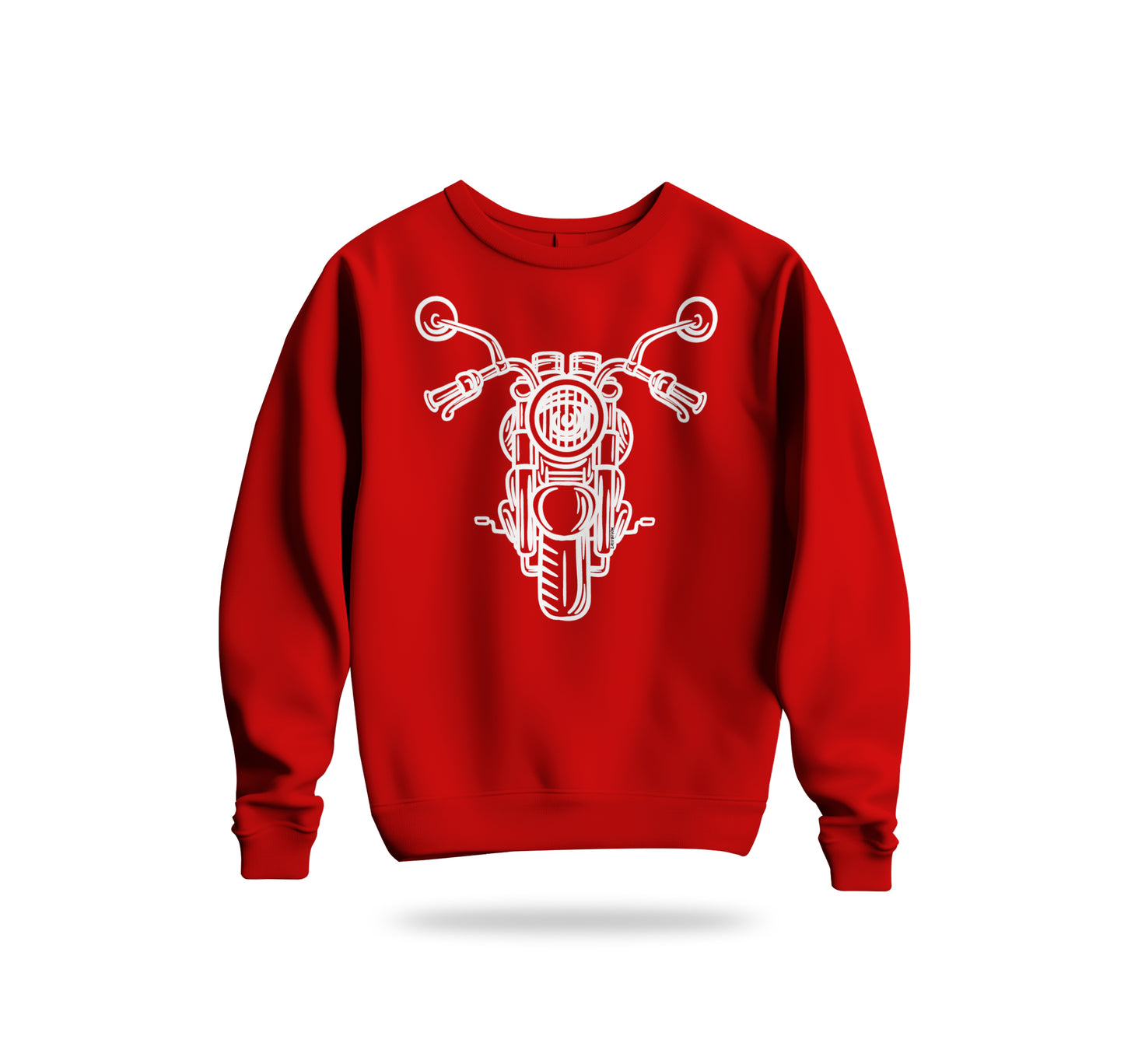 The Classic Ghost Piston Chopper Sweatshirt Baskılı Bisiklet Yaka – Unisex Sweat Collection