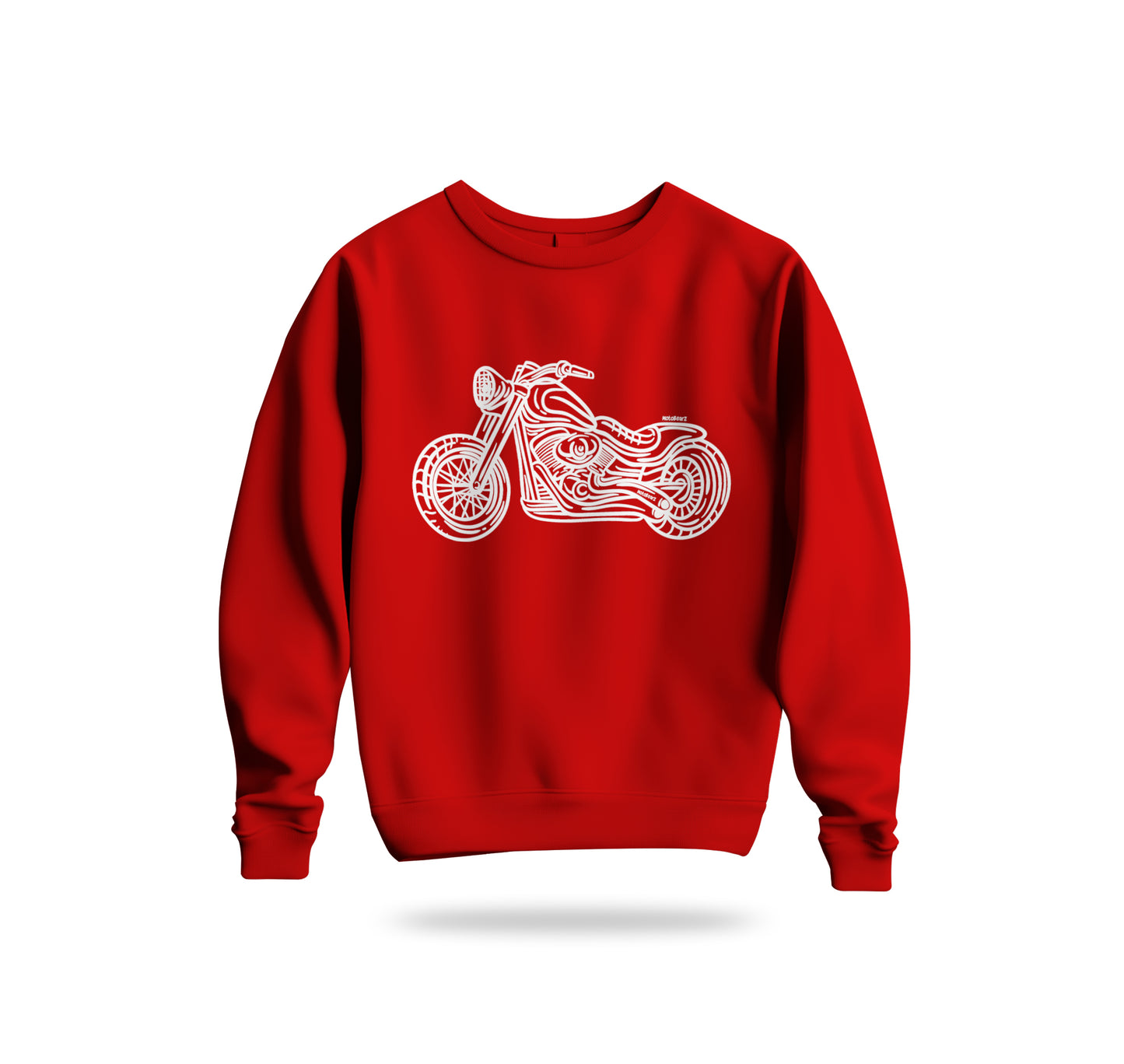 Chopper Line Sweatshirt Baskılı Bisiklet Yaka – Unisex Sweat Collection
