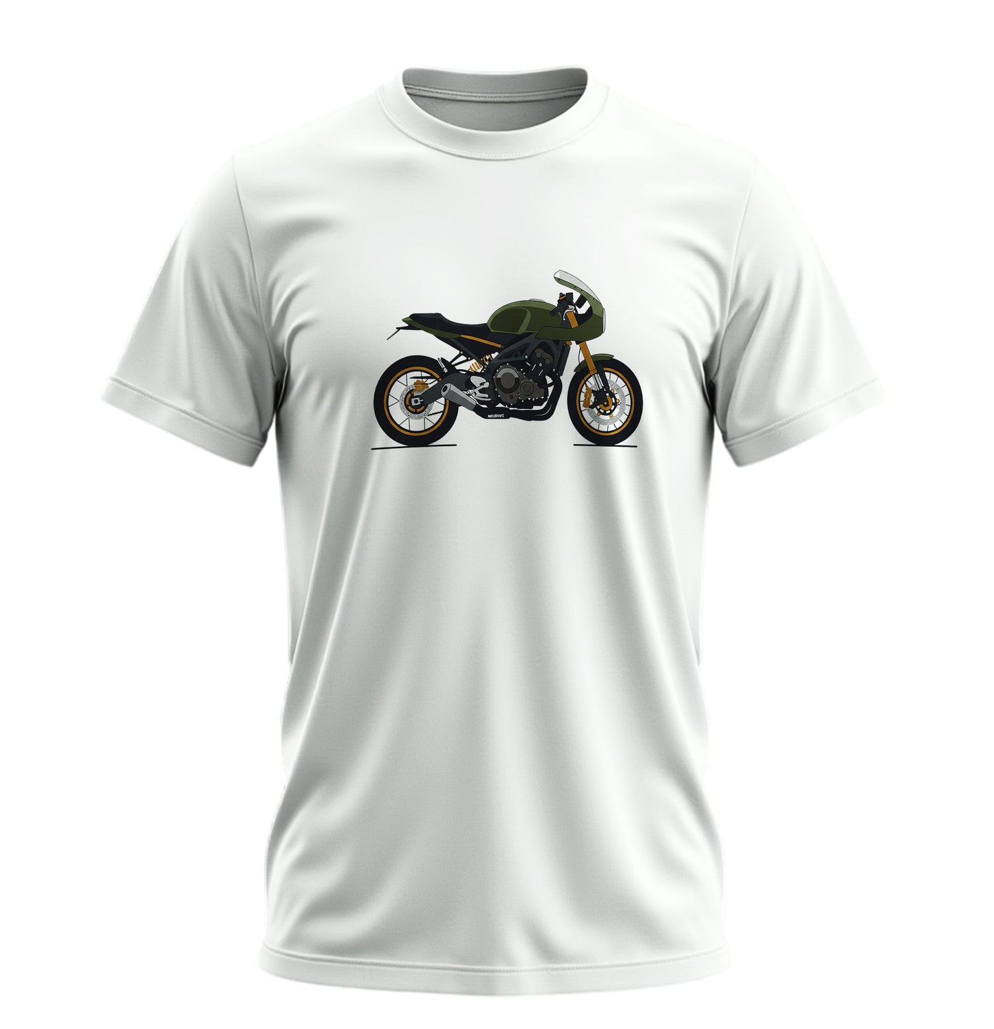Adventure Draw Motosiklet - 10 Farklı Renk - Unisex Rahat Kalıp Baskılı Tişört - Moto Garage Collection