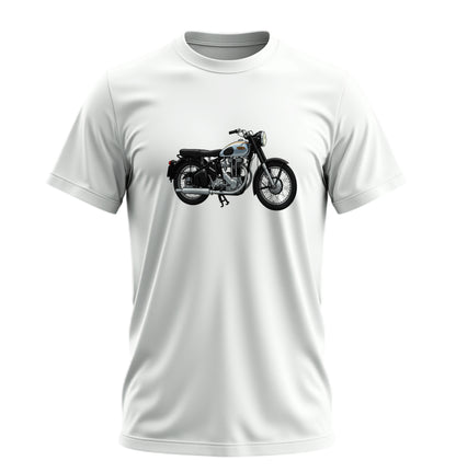 Rider Motosiklet - 10 Farklı Renk - Unisex Rahat Kalıp Baskılı Tişört - Moto Garage Collection