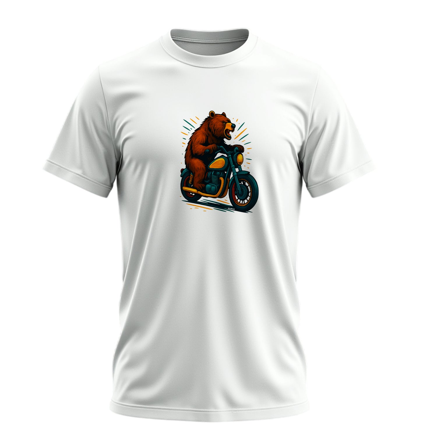 BearZ Speed - 10 Farklı Renk - Unisex Rahat Kalıp Baskılı Tişört - BearZ Collection