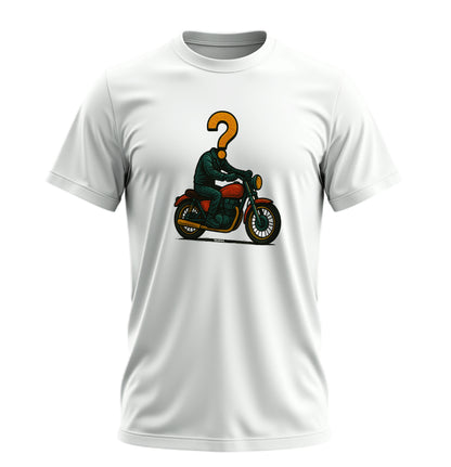 Düşünceli Motorcu Motosiklet - 10 Farklı Renk - Unisex Rahat Kalıp Baskılı Tişört - Moto Garage Collection