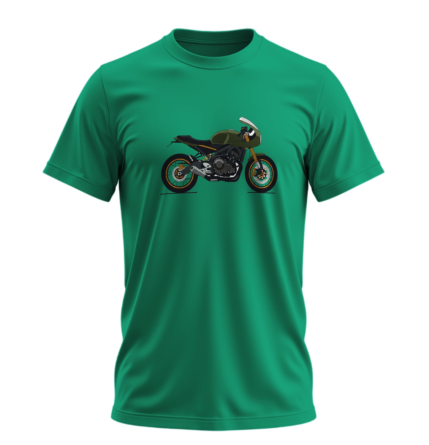 Adventure Draw Motosiklet - 10 Farklı Renk - Unisex Rahat Kalıp Baskılı Tişört - Moto Garage Collection