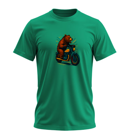 BearZ Speed - 10 Farklı Renk - Unisex Rahat Kalıp Baskılı Tişört - BearZ Collection