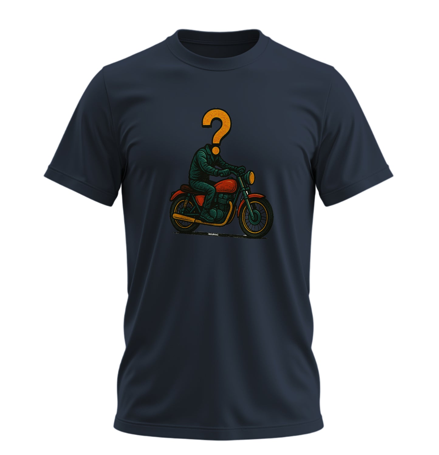 Düşünceli Motorcu Motosiklet - 10 Farklı Renk - Unisex Rahat Kalıp Baskılı Tişört - Moto Garage Collection