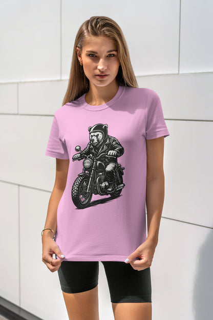 Black N White - 10 Farklı Renk - Unisex Rahat Kalıp Baskılı Tişört - BearZ Collection