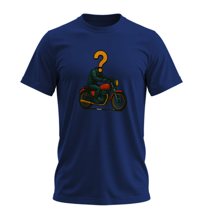 Düşünceli Motorcu Motosiklet - 10 Farklı Renk - Unisex Rahat Kalıp Baskılı Tişört - Moto Garage Collection