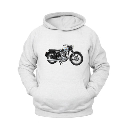 Nostaljik Motosiklet Hoodie – Şardonlu Kalın Unisex Motosiklet Kapüşonlu Sweatshirt - Hoodie Collection