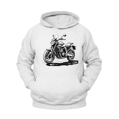 Siyah Adventure Motosiklet Hoodie – Şardonlu Kalın Unisex Motosiklet Kapüşonlu Sweatshirt - Hoodie Collection