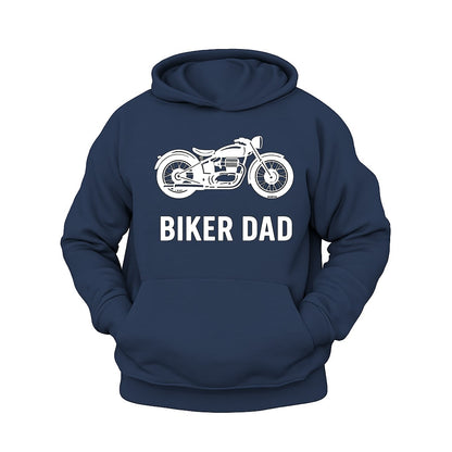 Motorcu Baba Hoodie – Şardonlu Kalın Unisex Motosiklet Kapüşonlu Sweatshirt - Hoodie Collection