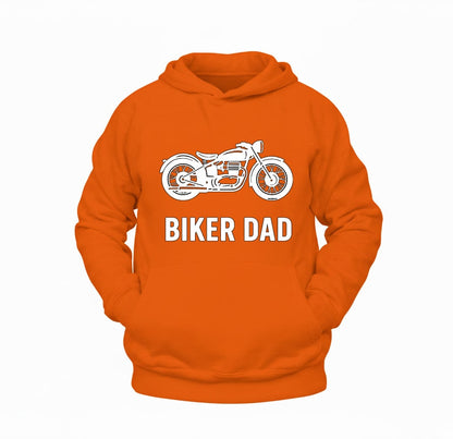 Motorcu Baba Hoodie – Şardonlu Kalın Unisex Motosiklet Kapüşonlu Sweatshirt - Hoodie Collection