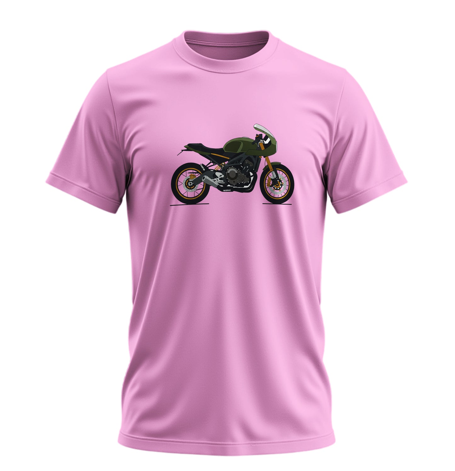 Adventure Draw Motosiklet - 10 Farklı Renk - Unisex Rahat Kalıp Baskılı Tişört - Moto Garage Collection