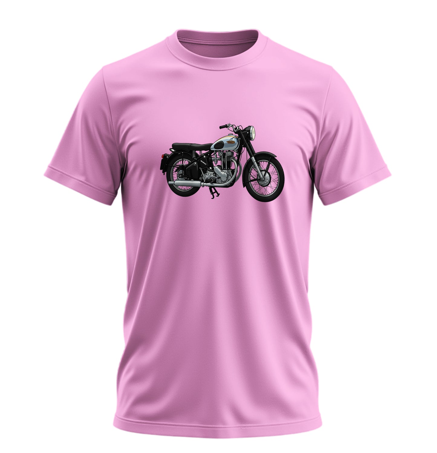 Rider Motosiklet - 10 Farklı Renk - Unisex Rahat Kalıp Baskılı Tişört - Moto Garage Collection