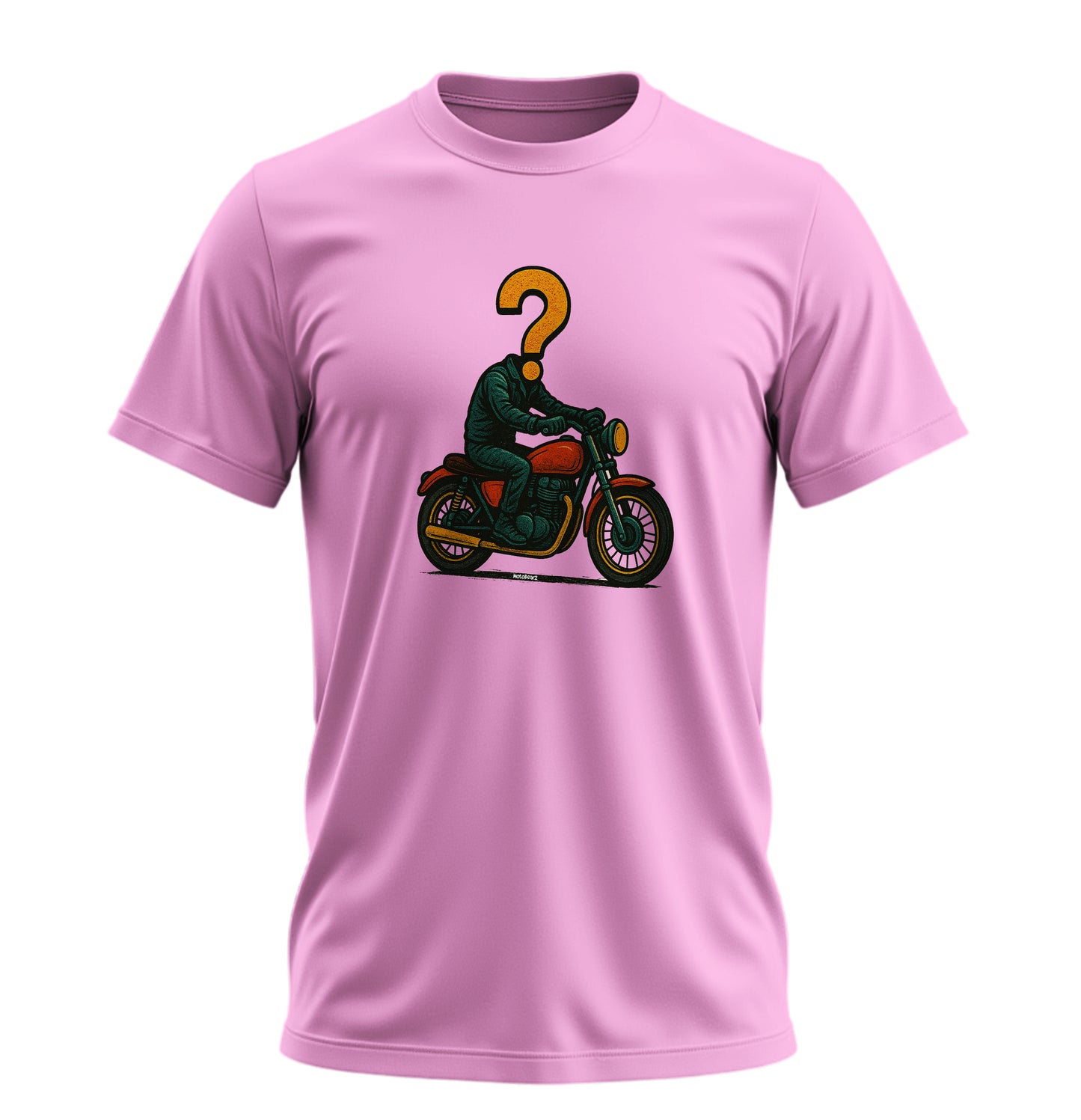 Düşünceli Motorcu Motosiklet - 10 Farklı Renk - Unisex Rahat Kalıp Baskılı Tişört - Moto Garage Collection