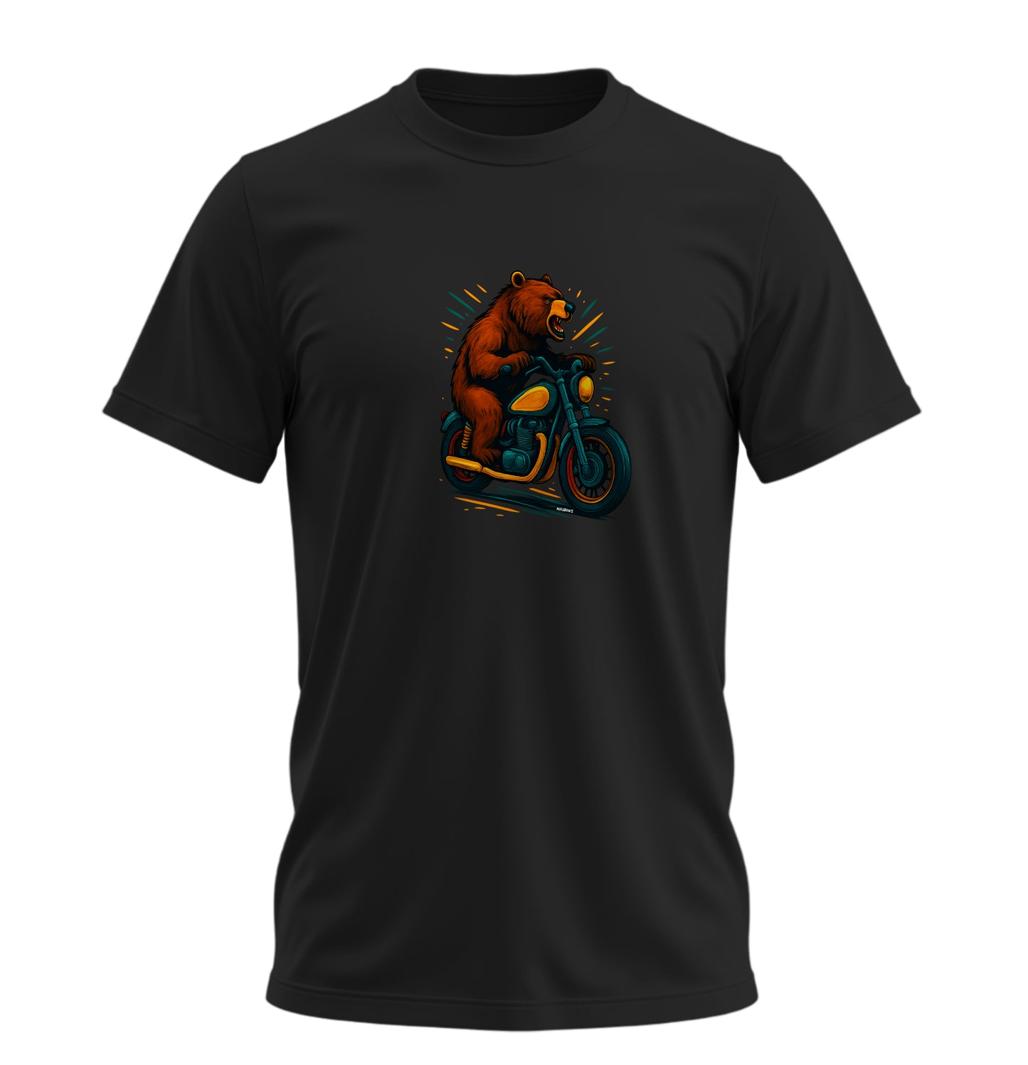 BearZ Speed - 10 Farklı Renk - Unisex Rahat Kalıp Baskılı Tişört - BearZ Collection