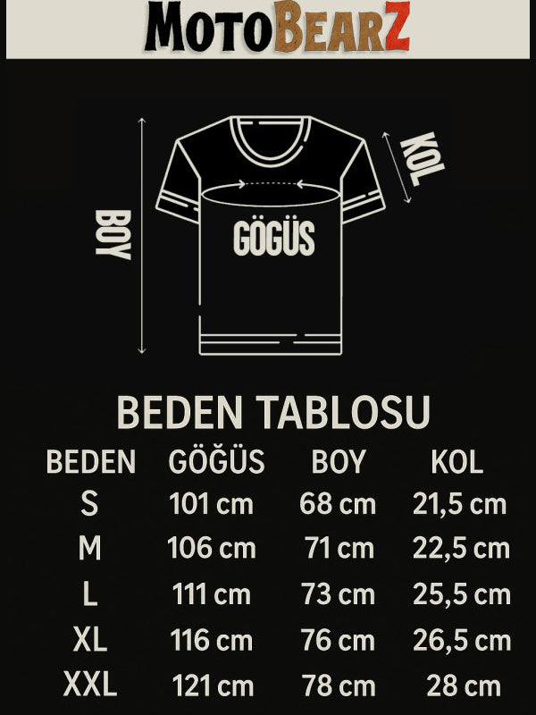 Renkli Motosiklet - 10 Farklı Renk - Unisex Rahat Kalıp Baskılı Tişört - Moto Garage Collection